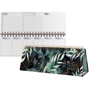 Produktbild für Tischkalender Sigel JP103, Jolie Glamorous Leaves, quer