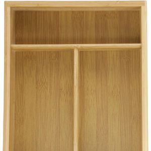 Produktbild für Besteckkasten Relaxdays 10018885 aus Bambus