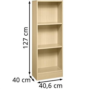 Produktbild für Aktenregal Hammerbacher N-Serie, aus Holz