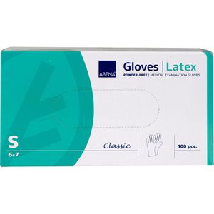 Produktbild für Einmalhandschuhe Abena Classic, natur, 100 Stück