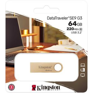 Produktbild für USB-Stick Kingston DataTraveler SE9 G3, 64 GB