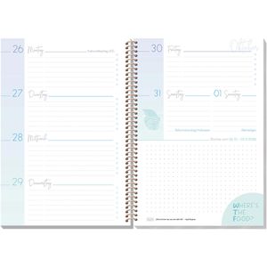 Produktbild für Schülerkalender Häfft College-Timer Poppy, Schuljahr 2026/2027