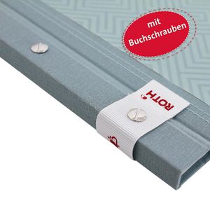 Produktbild für Zeugnismappe Roth Pattern Dusty Mint 89464, A4