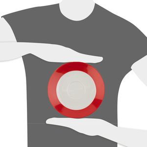 Produktbild für Untertasse Van-Well Vario, rot