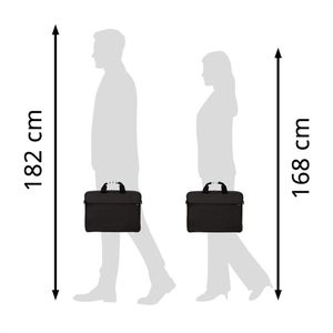 Produktbild für Laptoptasche Dicota Slim Case ONE, schwarz