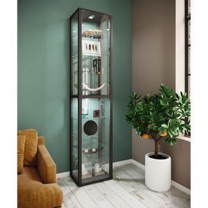 Produktbild für Glasvitrine VCM Kavisa XL, stehend