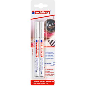 Produktbild für Lackmarker Edding 780, weiß