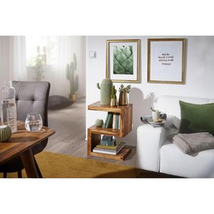 Produktbild für Beistelltisch Wohnling Mumbai, WL1.302, sheesham