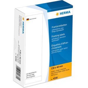 Frankieretiketten Herma 4330 einzeln