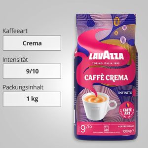 Produktbild für Kaffee Lavazza Crema Infinito