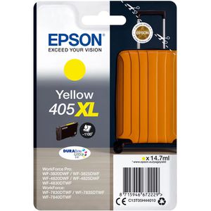 Produktbild für Tinte Epson 405XL C13T05H440 Koffer, gelb