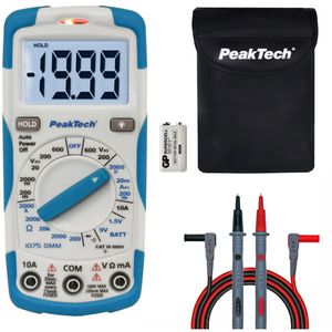 Produktbild für Multimeter PeakTech P 1075, digital, RMS