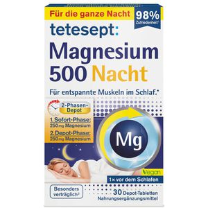 Magnesium tetesept Nacht Depot, 30 Tabletten