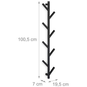 Produktbild für Wandgarderobe Relaxdays 10032070, Metall