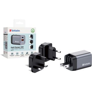 Produktbild für USB-Ladegerät Verbatim GNC-35, GaN, 35 Watt