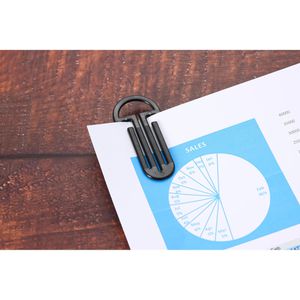 Produktbild für Büroklammern Laurel 1330, King Klip, 50mm, schwarz