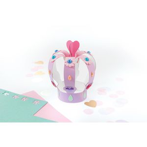 Produktbild für Bastelset Folia 23307 Kinderkronen Märchen