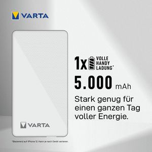 Produktbild für Powerbank Varta Energy 5000, 57975, 5000mAh