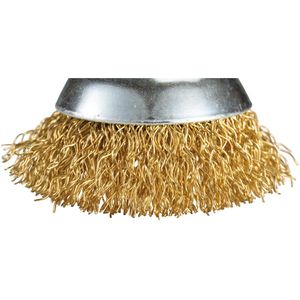 Produktbild für Drahtbürste Makita D-73601, gewellt, Topfbürste