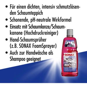 Produktbild für Autoshampoo Sonax Xtreme Rich Foam, mit Berryduft