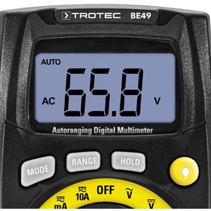 Produktbild für Multimeter Trotec 3510205249, BE49, digital, RMS