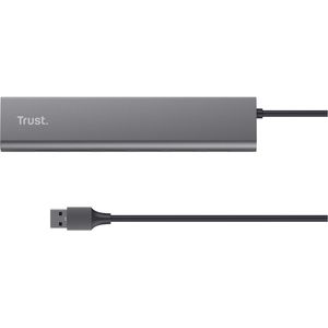 Produktbild für USB-Hub Trust Halyx 24967, silber