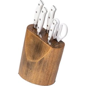 Produktbild für Messerset Arcos Riviera Blanc 235024, mit Messerblock