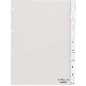 Produktbild für Register Durable 6821-19, A4, blanko
