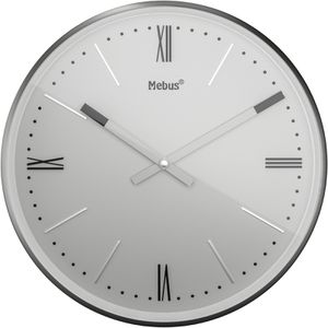 Wanduhr Mebus 19780, Kunststoff, analog, Quarzuhr