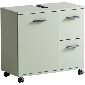 Waschbeckenunterschrank Schildmeyer Palermo 157636, mit Rollen