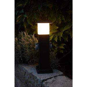 Produktbild für Wegeleuchte Unitec 30261, schwarz, mit 230 V Netzstrom
