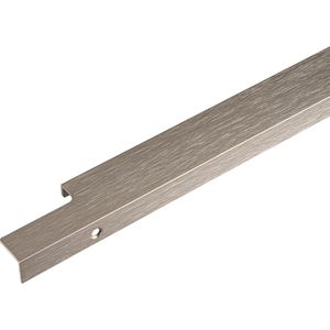 Produktbild für Möbelgriffe SO-TECH BLANKETT Slim, silber, aus Aluminium
