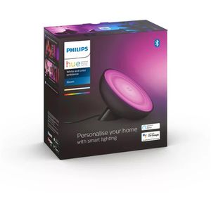 Produktbild für Tischlampe Philips-Hue Bloom, schwarz mit LED