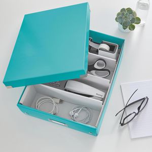 Produktbild für Aufbewahrungsbox Leitz 6058-00-51 Click&amp;Store 7,9L