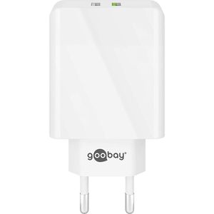 Produktbild für USB-Ladegerät Goobay 44957 QC 3.0, 28 Watt