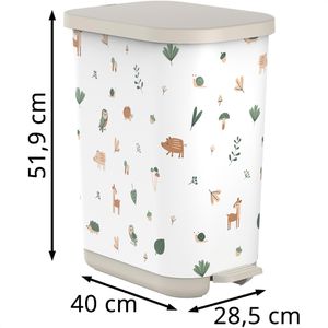 Produktbild für Windeleimer Rotho KAYO Waldtiere , 35 Liter