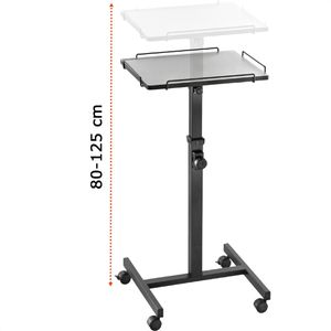 Produktbild für Beamertisch Celexon PT2000B, schwarz, 10 kg Traglast