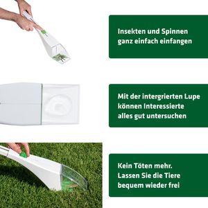 Produktbild für Insektenfänger Gardigo 80000INT, mit Fanghaube &amp; Teleskopgriff