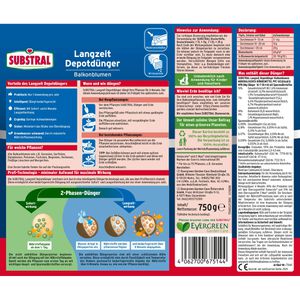 Produktbild für Dünger Substral Depotdünger für Balkonblumen