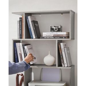 Produktbild für Bücherregal Vasagle LBC061M01, graubraun
