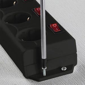 Produktbild für Steckdosenleiste Hama 6+1 XL, mit 1,4m Kabel