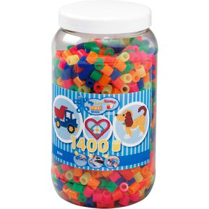 Bügelperlen Hama-Perlen 8542 Maxi-Mix, Neon XL