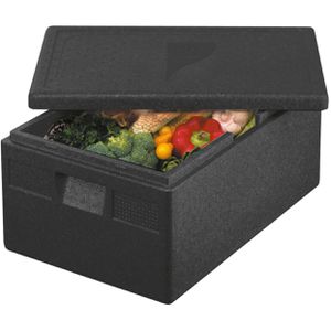 Thermobox Papstar schwarz, 79 Liter