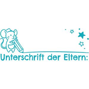 Produktbild für Motivstempel Colop NIO School Unterschrift, aus Kunststoff