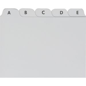 Produktbild für Karteikartenregister Brunnen 102377780, A7 quer