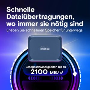 Produktbild für Festplatte Crucial X10 Pro Portable SSD, CT4000X10SSD9