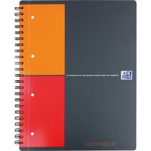 Produktbild für Collegeblock Oxford 100100362 Meetingbook, A4