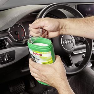 Produktbild für Reinigungstücher Sonax 04128000 matteffect Green Lemon, feucht