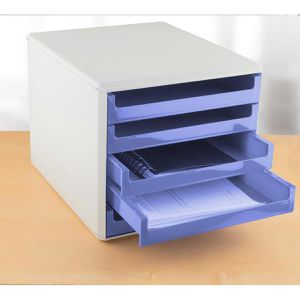 Produktbild für Schubladenbox Böttcher-AG A4, Recycling-Kunststoff