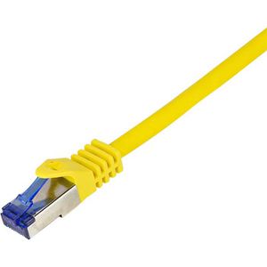 Netzwerkkabel LogiLink Ultraflex, C6A087S, gelb